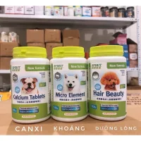 1 viên canxi/dưỡng lông/khoáng/vitamin bổ sung dưỡng chất cho chó mèo chính hãng Spirit