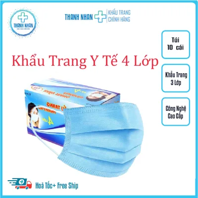 Khẩu Trang Y Tế 4 Lớp Famapro Công Ty TNHH Sản Xuất Thương Mại Thiết Bị Nam Anh