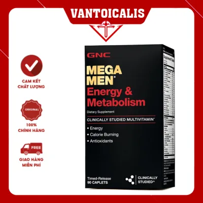 USA - GNC Mega Men energy and metabolism 90 viên - thực phẩm chức năng dành cho nam giới