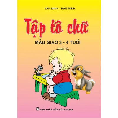 sách - tập tô chữ 3-4 tuổi - HA