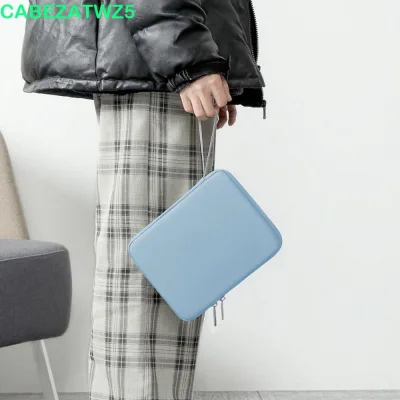 Túi đựng máy tính bảng CABEZATWZ5, Túi đựng máy tính xách tay chống nước đơn giản, Túi đựng máy tính xách tay màu trơn phong cách Hàn Quốc 10.9 12.9 inch Túi đựng máy tính xách tay Phụ kiện máy tính bảng
