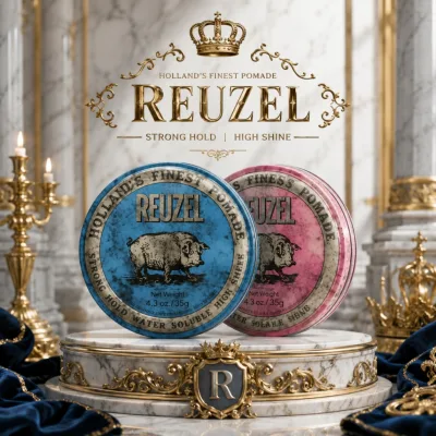 Sáp Vuốt Tóc Nam Reuzel Blue/Pink Pomade - Hàng Chính Hãng