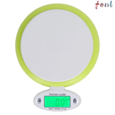 Cân FENL, Cân 5000g / 1g Chức năng Tare Cân nhà bếp thực phẩm, Dụng cụ nhà bếp Dụng cụ đọc sách đa chức năng có thể gập lại Cân nướng / nấu ăn / chuẩn bị bữa ăn / cà phê