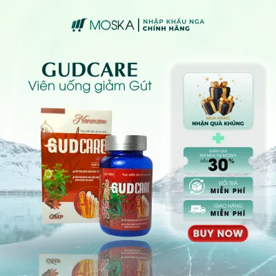 GUDCARE Gout Pain Relief Pills - Reduce Gout Symptoms, Reduce Uric Acid in the Blood, Prevent Recurrence, Support Healthy Bones and Joints, Functional Food for Gout Patients, Support Pain Relief, Pills to Protect Bone and Joint Health | Moska