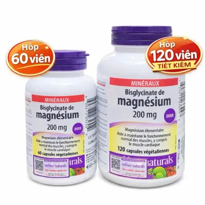 Magie Webber Naturals Canada Magnesium Bisglycinate 200 mg