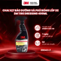 Chai Xịt Bảo Dưỡng Và Phủ Bóng Lốp Xe 3M 39042 LT Tire Dressing 400ml NK Thái Lan