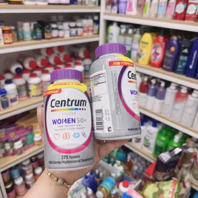 Viên uống Centrum Silver Ultra Women 50+ Bổ Sung Vitamin, Khoáng Chất Cho Phụ Nữ Trên 50 Tuổi.