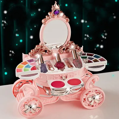 Quà Tặng Cho bé gái - set đồ trang điểm makeup trẻ em chất lượng cao cấp, an toàn, dễ làm sạch.