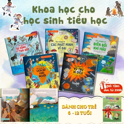 Sách - Cuốn Sách Khoa Học Đầu Tiên Dành Cho Học Sinh Tiểu Học – Khơi Dậy Niềm Đam Mê Khoa Học Cho Bé