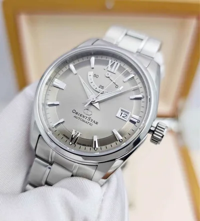ORIENT STAR RK-AU0110N00B Automatic Size 38.5 Tông Xám Trung Tính