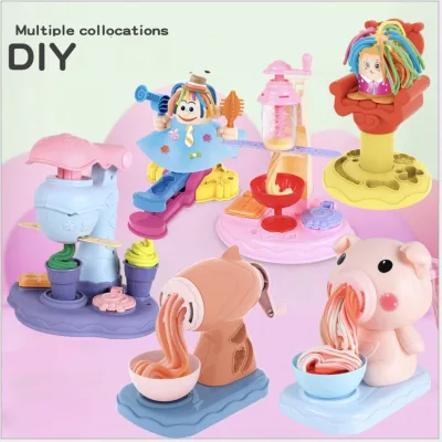 Hanrui Shop BỘ ĐỒ CHƠI ĐẤT SÉT SÁNG TẠO CHO BÉ