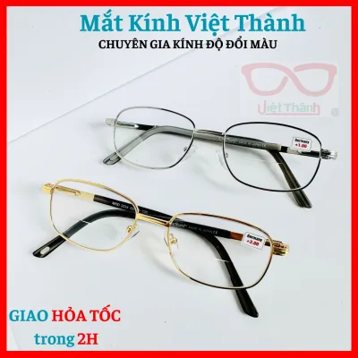 Kinh lão 2 tròng 2 in 1 tiện lợi nhìn xa gần chỉ trong 1 dáng bầu Mắt Kính Việt thành L34