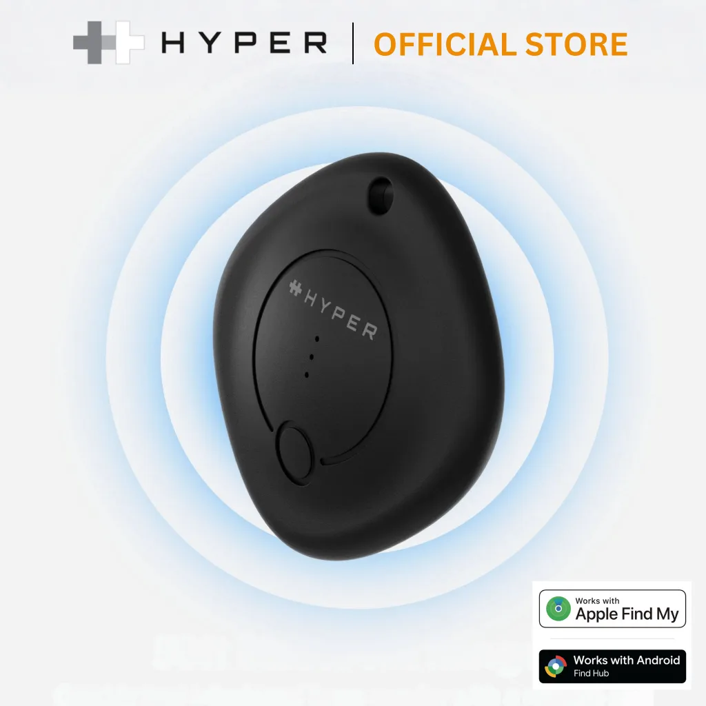 Thiết bị định vị thông minh Hypershield Universal Locator tương thích Find My và Find Hub chính hãng