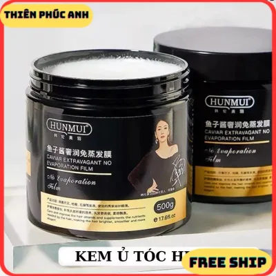 (Free Ship) Kem Ủ Tóc Hunmui 500g Chăm Sóc Mềm Mượt, dưỡng tóc mềm mịn , chống rãy rụng