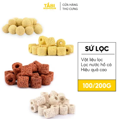 Sứ Lọc, Sứ Nhẫn Lỗ, Sứ Đỏ, Sứ Hoa Mai Cho Hồ Cá Thuỷ Sinh [SỨ LỌC]
