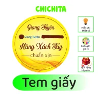 in Tem giấy cán bóng, bế CHICHITA theo yêu cầu A3 - đẹp - nhanh - rẻ (IN TỐI THIỂU 3 TỜ)
