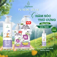 Sữa tắm cho chó mèo 150ml/500ml Julyhouse thơm mát khử mùi hôi