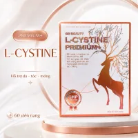 Viên uống GB Beauty L cystine Premium 500mg làm đẹp da, giảm rụng tóc, giảm thâm sạm da chính hãng (1 hộp/60 viên)