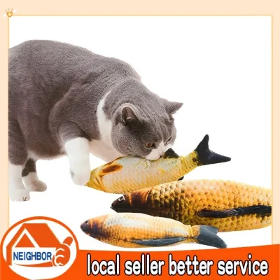 Đồ Chơi Cá Catnip dành cho Mèo, Đồ chơi Cá cho mèo con cắn Nhai cào xước, Đồ Dùng Cho Mèo.