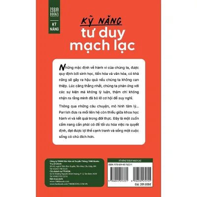 Sách Kỹ Năng Tư Duy Mạch Lạc
