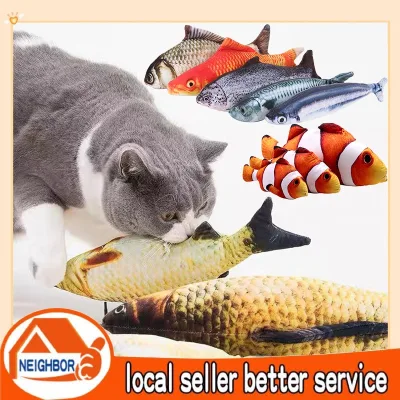 Đồ Chơi Cá Catnip dành cho Mèo, Đồ chơi Cá cho mèo con cắn Nhai cào xước, Đồ Dùng Cho Mèo.