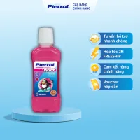 Nước Súc Miệng PIERROT Hương Dâu Tây Cho Trẻ Em Dung Tích 500 ML Làm Sạch Mảng Bám