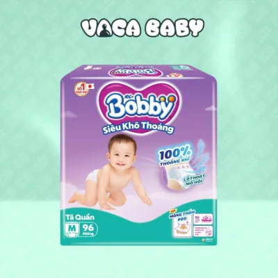 Tã/bỉm QUẦN Bobby Ultra+ siêu tiết kiệm đủ size M96/ L88/ XL76/ XXL70 miếng giá tốt