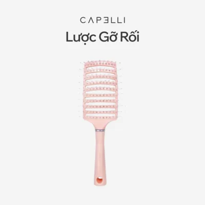 Lược Răng Thưa CAPELLI Gỡ Rối Và Tạo Kiểu Tóc Bán Nguyệt
