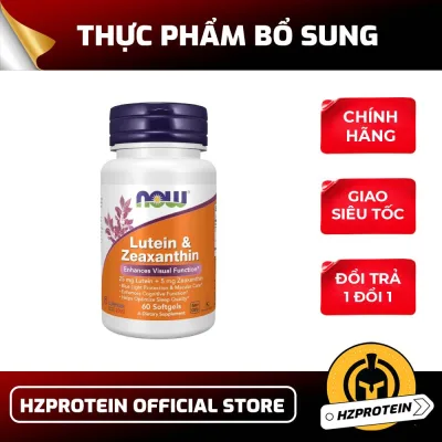 Now Lutein & Zeaxanthin 25Mg/5Mg (60 Tablets) - High-Quality Eye-Nourishing Functional Food Supplement from the Us
