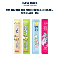 Súp thưởng cho mèo Shizuka, choazol mix loại bổ sung dinh dưỡng cho mèo - 15g