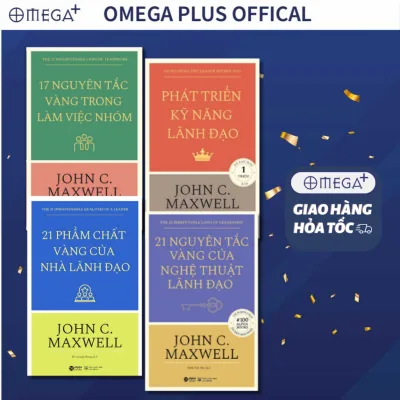 Lẻ/Combo: 4 Cuốn Sách Về Nghệ Thuật, Kỹ Năng Và Nguyên Tắc Lãnh Đạo Từ John C. Maxwell - Tái Bản Mới Nhất (Alpha Books)
