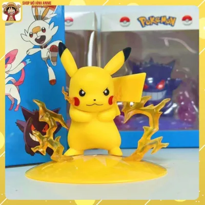 Mô Hình Pokemon, Pikachu, GenGar, Ninja, Lucario Siêu Đẹp, Mô Hình Decor Trang Trí, Bộ Sưu Tập Nhân Vật, Quà Tặng Cho Bé