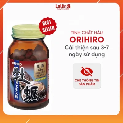 Tinh chất hàu biển Orihiro, thực phẩm chức năng hỗ trợ sinh lý nam giới, chính hãng Nhật Bản (120v) | Lalendi Store .