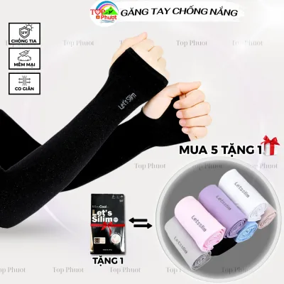 Găng Tay Chống Nắng Nam Nữ Cao Cấp Xỏ Ngón Chống Tia UV Thời Trang Đạt Chuẩn Let’sSilime
