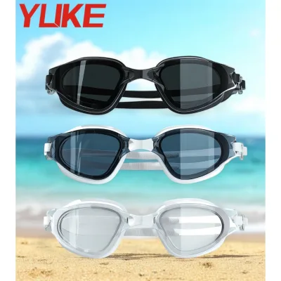 Kính bơi người lớn YUKE 6032, mắt kính HD, chống sương mờ, phù hợp với mặt tròn-Nhập khẩu chính hãng