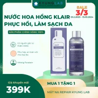 Nước hoa hồng Klairs Supple Preparation Unscented Toner 180ml, Dưỡng Ẩm, Làm Sáng và Giúp Cân Bằng Độ pH