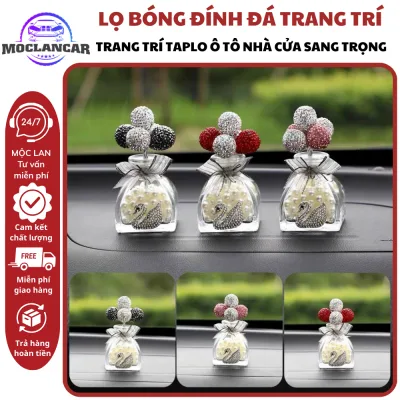 Swan Flower Vase with Stone Decoration for Car Dashboard – Luxurious Car Interior Accessories