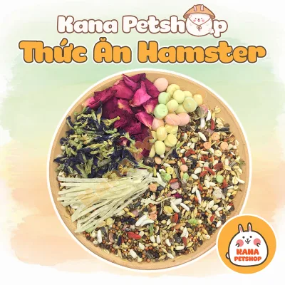 Thức Ăn Hamster Ngũ Cốc 🐹FREESHIP🐹 Đồ Ăn Ngũ Cốc Hamster Cơ Bản - Ngũ Cốc Thảo Mộc - Ngũ Cốc Hải Sản Không Chất Bảo Quản