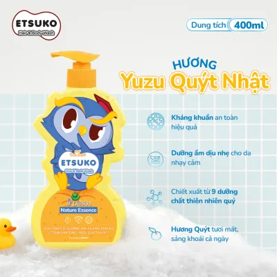 Sữa Tắm Gội Cho Bé ETSUKO 400ml