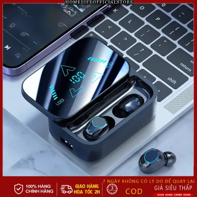 Quái Vật M48 tai nghe gắn tai không dây Tai nghe chơi game Bluetooth 5.3 HiFi Surround Âm Thanh điều khiển bằng cảm ứng chế độ kép Với Microphone