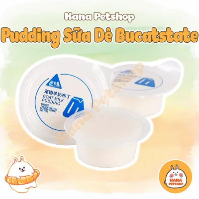 Pudding Sữa Dê Bucatstate Vỗ Béo 10 viên 🐹FREESHIP🐹 Combo 10 viên Pudding Goat Milk Ăn Dặm Hamster Thức ăn cho Hamster Sóc Bay Sóc Nhím .