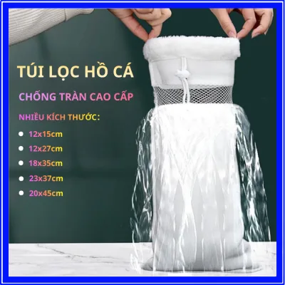 Túi Lọc Bụi Mịn, Túi Chống Tràn Nhiều Size, Hỗ Trợ Lọc Nước Tách Phân Cho Bể Cá CảnhThủy Sinh