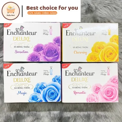Xà Bông Cục Enchanteur 90g (Các Loại)