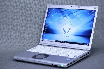 Laptop Panasonic CF-SZ6 Core i5-7200U, 8gb ram, 256gb ssd, 12.5inch Full HD vỏ nhôm magie siêu bên nhẹ dưới 1kg