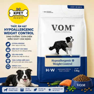 Dog Food Grain Supports Weight Control and Anti-Allergy - Vom 1.4kg