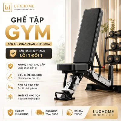 Ghế tập tạ chuyên nghiệp, Ghế Tập Gym, Ghế Tập Thể Hình Tại Nhà, Dụng Cụ Tập Gym M239