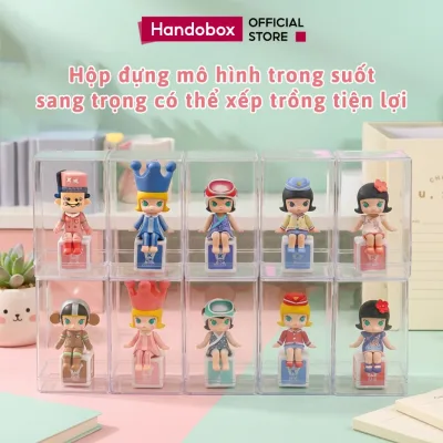 COMBO Hộp Đựng Mô Hình Mica Xếp Chồng Handobox Hộp Trừng Bày Trong Suốt Chống Bụi Bẩn Đồ Sưu Tập