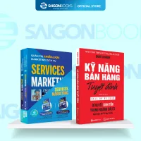 Combo Sách - Services Marketing + Kỹ Năng Bán Hàng Tuyệt Đỉnh
