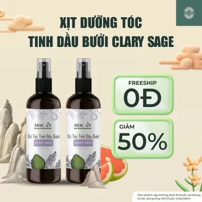 X2Bcl120 - Combo of 2 Spray Bottles of Green Peel Grapefruit Essential Oil & Rosemary Essential Oil Moc an Haircare 120ml Supports Hair Loss Reduction, Hair Growth Hair Care