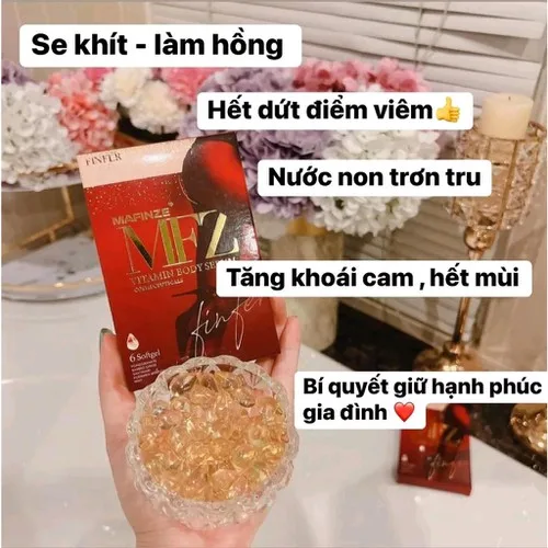 (Che tên) Serum miko đặt phụ khoa chuẩn thái hương bạc hà hộp 6 viên